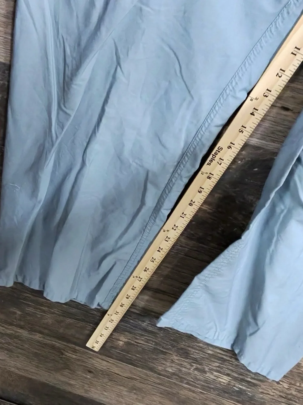 Fashion Seal Scrubs Men's Lightweight Elastic-Waist Chinos in Light Blue